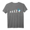 Judo Evolution cooles Judoka Retro Geschenk T-Shirt - Originelles Geburtstagsgeschenk für Judoka und Judo-Fans