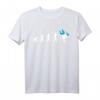 Judo Evolution cooles Judoka Retro Geschenk T-Shirt - Originelles Geburtstagsgeschenk für Judoka und Judo-Fans