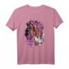 Demon Slayer Anime Samurai Kämpfer T-Shirt  Stilvolles Streetwear-Design mit Kirschblüten, Kalligraphie & Kantana für Anime- und Tattoo-Liebhaber