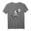 Sturer Graupapagei T-Shirt  Lustiges Vogelmotiv für Papagei-Liebhaber, Männer, Frauen & Kinder