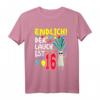 Der Lauch Ist Endlich 16 Jahre - Lustiges Geburtstags T-Shirt für Jungen zum 16. Geburtstag