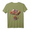Sushi in einem Rausch der Wut - Lustiges Japanisches Essen T-Shirt für Feinschmecker & Sushi-Liebhaber mit Humor