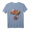 Sushi in einem Rausch der Wut - Lustiges Japanisches Essen T-Shirt für Feinschmecker & Sushi-Liebhaber mit Humor