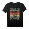 100% Pfälzer Fridays for Schorle T-Shirt  Lustiges Design für Weinfest, Wandern & Heimatliebe in der Pfalz