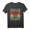 100% Pfälzer Fridays for Schorle T-Shirt  Lustiges Design für Weinfest, Wandern & Heimatliebe in der Pfalz