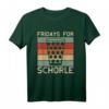 100% Pfälzer Fridays for Schorle T-Shirt  Lustiges Design für Weinfest, Wandern & Heimatliebe in der Pfalz