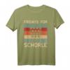 100% Pfälzer Fridays for Schorle T-Shirt  Lustiges Design für Weinfest, Wandern & Heimatliebe in der Pfalz