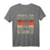 100% Pfälzer Fridays for Schorle T-Shirt  Lustiges Design für Weinfest, Wandern & Heimatliebe in der Pfalz