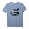 Winkender Waschbär. Süßes Racoon Tier. Trendiges Geschenkshirt für Tierfreunde zu Geburtstag, Weihnachten & besonderen Anlässen