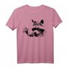 Winkender Waschbär. Süßes Racoon Tier. Trendiges Geschenkshirt für Tierfreunde zu Geburtstag, Weihnachten & besonderen Anlässen