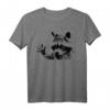 Winkender Waschbär. Süßes Racoon Tier. Trendiges Geschenkshirt für Tierfreunde zu Geburtstag, Weihnachten & besonderen Anlässen