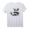 Winkender Waschbär. Süßes Racoon Tier. Trendiges Geschenkshirt für Tierfreunde zu Geburtstag, Weihnachten & besonderen Anlässen
