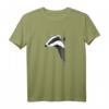 Meister Grimbart lustiges Dachs T-Shirt  Stylisches Geschenk für Wildnis- und Tierliebhaber