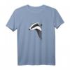 Meister Grimbart lustiges Dachs T-Shirt  Stylisches Geschenk für Wildnis- und Tierliebhaber
