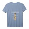 Damen Süße Erdmännchen Familie Lieblingsbande T-Shirt mit V-Ausschnitt  Perfektes Geschenk für Familie, Geburtstag & Weihnachten