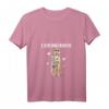 Damen Süße Erdmännchen Familie Lieblingsbande T-Shirt mit V-Ausschnitt  Perfektes Geschenk für Familie, Geburtstag & Weihnachten