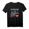 Ich schreie nicht. Ich bin Altenpflegerin, wir reden so laut - Humorvolles Pflegekraft T-Shirt für Altenpflegerinnen in Ausbildung und Beruf