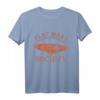 HapBunny T-Shirt mit Flat Mars Society Design  Lustiges Space T-Shirt für Weltraumfans & Nerds