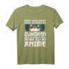 Anime Geschenkidee Manga Spruch T-Shirt  Perfekt für Fans, Teenager zum Geburtstag & Weihnachten, Klassisch geschnitten