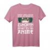 Anime Geschenkidee Manga Spruch T-Shirt  Perfekt für Fans, Teenager zum Geburtstag & Weihnachten, Klassisch geschnitten