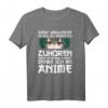 Anime Geschenkidee Manga Spruch T-Shirt  Perfekt für Fans, Teenager zum Geburtstag & Weihnachten, Klassisch geschnitten