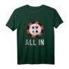 Lustiges Poker T-Shirt im Poker-Chip-Design  Perfekt für Spieleabende, Turniere und als Geschenk für Pokerfans