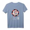 Lustiges Poker T-Shirt im Poker-Chip-Design  Perfekt für Spieleabende, Turniere und als Geschenk für Pokerfans