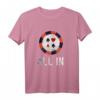 Lustiges Poker T-Shirt im Poker-Chip-Design  Perfekt für Spieleabende, Turniere und als Geschenk für Pokerfans