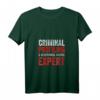 Damen Kriminal-Profiling-Experte T-Shirt mit V-Ausschnitt  Perfektes Geschenk für Krimifans und Amateur-Detektive