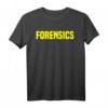 Forensics Crime Investigator T-Shirt für Polizisten & Detektive - Kurzarmuniform für Arbeit, Beweisaufnahme & forensische Analyse