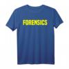 Forensics Crime Investigator T-Shirt für Polizisten & Detektive - Kurzarmuniform für Arbeit, Beweisaufnahme & forensische Analyse