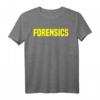 Forensics Crime Investigator T-Shirt für Polizisten & Detektive - Kurzarmuniform für Arbeit, Beweisaufnahme & forensische Analyse