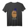 Kartoffel Detektiv mit Schnurrbart & Lupe - Lustiges T-Shirt für Kartoffelliebhaber, Großvater, Großmutter & Foodies als Geschenkidee