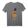 Kartoffel Detektiv mit Schnurrbart & Lupe - Lustiges T-Shirt für Kartoffelliebhaber, Großvater, Großmutter & Foodies als Geschenkidee