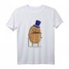 Kartoffel Detektiv mit Schnurrbart & Lupe - Lustiges T-Shirt für Kartoffelliebhaber, Großvater, Großmutter & Foodies als Geschenkidee