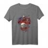 Sherlock Holmes T-Shirt im Tattoo-Stil mit Wappen  Detektiv London Motiv für Krimi- und Tattoo-Fans