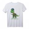 Polizei und Kriminalpolizei Detektiv T-Rex T-Shirt  Lustiges Geschenk für Polizisten, Polizeischüler & Kollegen