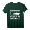 Panzerfahrer T-Shirt mit Herz Für Deutsche Raubkatzen - Klassisch geschnitten, robust & stilvoll