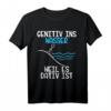 Genitiv ins Wasser weil es Dativ ist - Lustiges Deutschlehrer T-Shirt für Lehrer, Sprachliebhaber und Deutsch-Fans