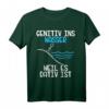 Genitiv ins Wasser weil es Dativ ist - Lustiges Deutschlehrer T-Shirt für Lehrer, Sprachliebhaber und Deutsch-Fans