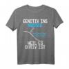 Genitiv ins Wasser weil es Dativ ist - Lustiges Deutschlehrer T-Shirt für Lehrer, Sprachliebhaber und Deutsch-Fans