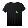 Lustiges Damen Dinosaurier in der Tasche T-Shirt mit V-Ausschnitt  Perfekt für Dinosaurier-Fans und Kinder, tolles Geschenk für Dino-Liebhaber