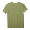 Lustiges Damen Dinosaurier in der Tasche T-Shirt mit V-Ausschnitt  Perfekt für Dinosaurier-Fans und Kinder, tolles Geschenk für Dino-Liebhaber