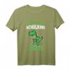 Kinder Schulkind 2021 Dinosaurier T-Shirt  Lustiges Einschulungsgeschenk für Schulanfang und Schultüte