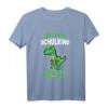 Kinder Schulkind 2021 Dinosaurier T-Shirt  Lustiges Einschulungsgeschenk für Schulanfang und Schultüte