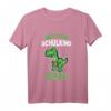 Kinder Schulkind 2021 Dinosaurier T-Shirt  Lustiges Einschulungsgeschenk für Schulanfang und Schultüte