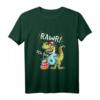 Kinder Dino Shirt zum 6. Geburtstag - Lustiges T-Rex Dinosaurier T-Shirt für Jungen & Mädchen, ideales Geschenk für Dino-Fans