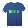 Ingenieur Genie Technik Student Studium Universität Deko Fun T-Shirt  Witziges Geschenk für Technikfans, Studenten & Absolventen