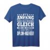 Am Anfang Waren Alle Menschen Gleich Diplom-Ingenieur T-Shirt  Lustiges Spruch-Shirt für Ingenieure, Absolventen & Abschlussfeier