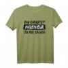 Du darfst Ingenieur zu mir sagen - T-Shirt zur Titelverleihung, Abi, Matura oder Sponsion für angehende und fertige Ingenieure